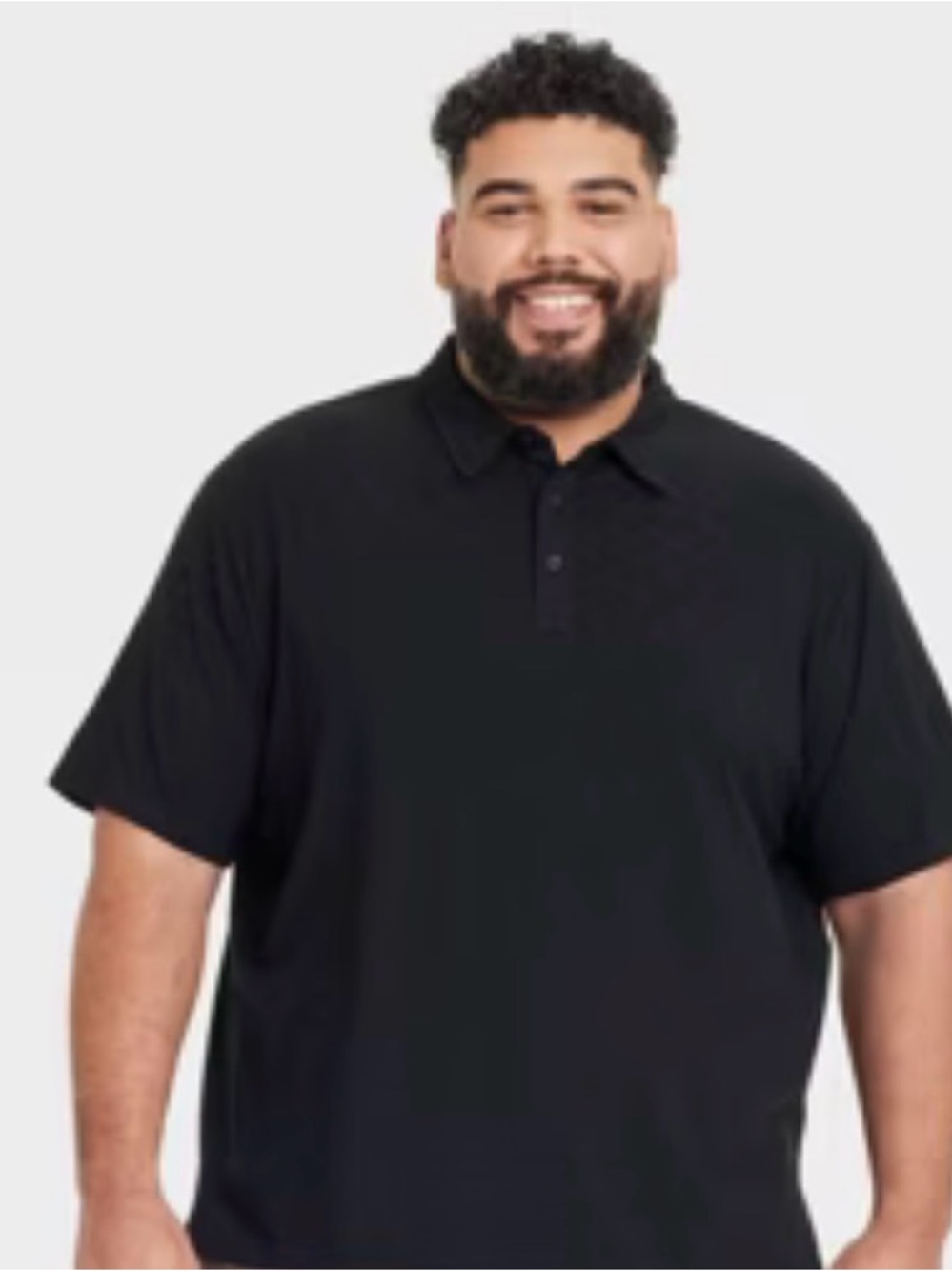 Classic Black Men's Polo Shirt